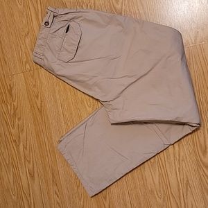 Belfe & Belfe Italy Mens Ski Trousers Vintage Tan Winter Sports Snow Gear Sz 36